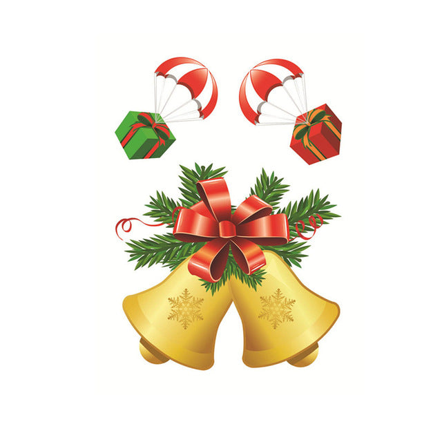 Christmas Window Stickers | Santa, Snowman & Reindeer Holiday Decorations