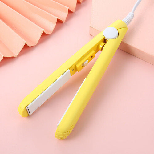 Mini Portable Hair Iron Hair Straightener Curler Professional Hair
